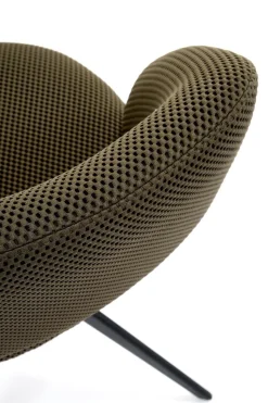 Krzesło Maeba obrotowe oliwkowe