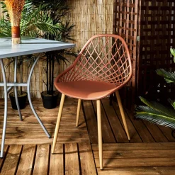 Krzesło Malaga terracotta