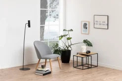 Krzesło Manley VIC navy blue tapicerowane