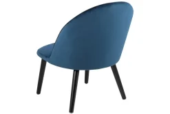 Krzesło Manley VIC navy blue tapicerowane