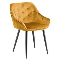 Krzesło Marion musztardowe