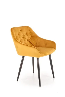 Krzesło Marion musztardowe