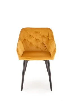 Krzesło Marion musztardowe