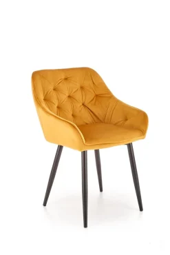 Krzesło Marion musztardowe