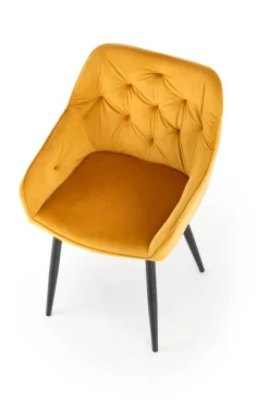 Krzesło Marion musztardowe