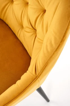 Krzesło Marion musztardowe