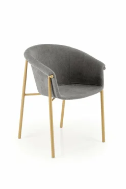 Krzesło Mathilde szare