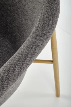 Krzesło Mathilde szare