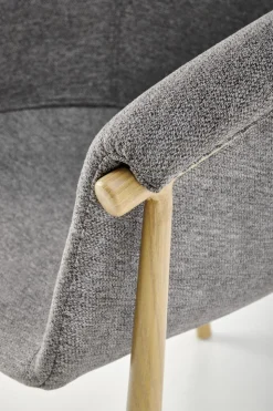 Krzesło Mathilde szare