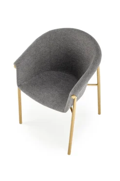 Krzesło Mathilde szare