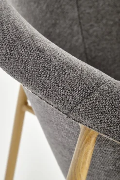 Krzesło Mathilde szare