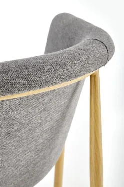 Krzesło Mathilde szare