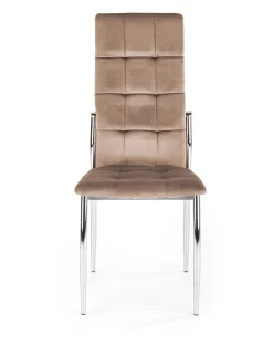 Krzesło Melani beżowe velvet