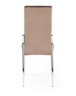 Krzesło Melani beżowe velvet