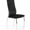 Krzesło Melani czarne velvet