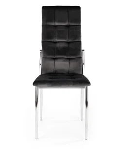 Krzesło Melani czarne velvet