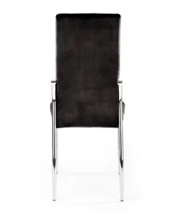Krzesło Melani czarne velvet