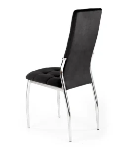 Krzesło Melani czarne velvet