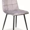 Krzesło Mello Velvet - szary Bluvel 14