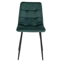 Krzesło Middelfart zielony ciemny VIC/  czarne