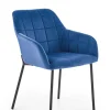 Krzesło Minnesota granatowe/czarne