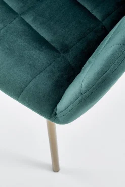 Krzesło Minnesota zielone/złote