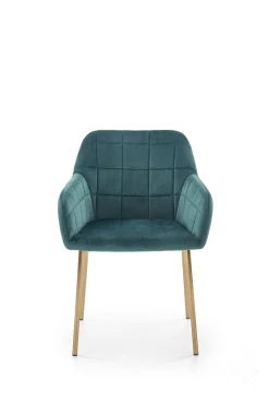 Krzesło Minnesota zielone/złote