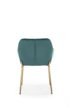 Krzesło Minnesota zielone/złote