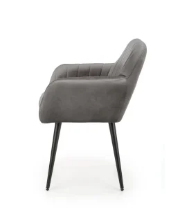 Krzesło Mirabell szare