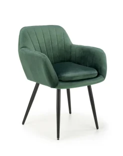 Krzesło Mirabell zielone