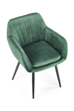 Krzesło Mirabell zielone