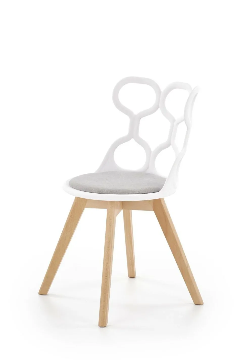 Krzesło Missouri białe/szare