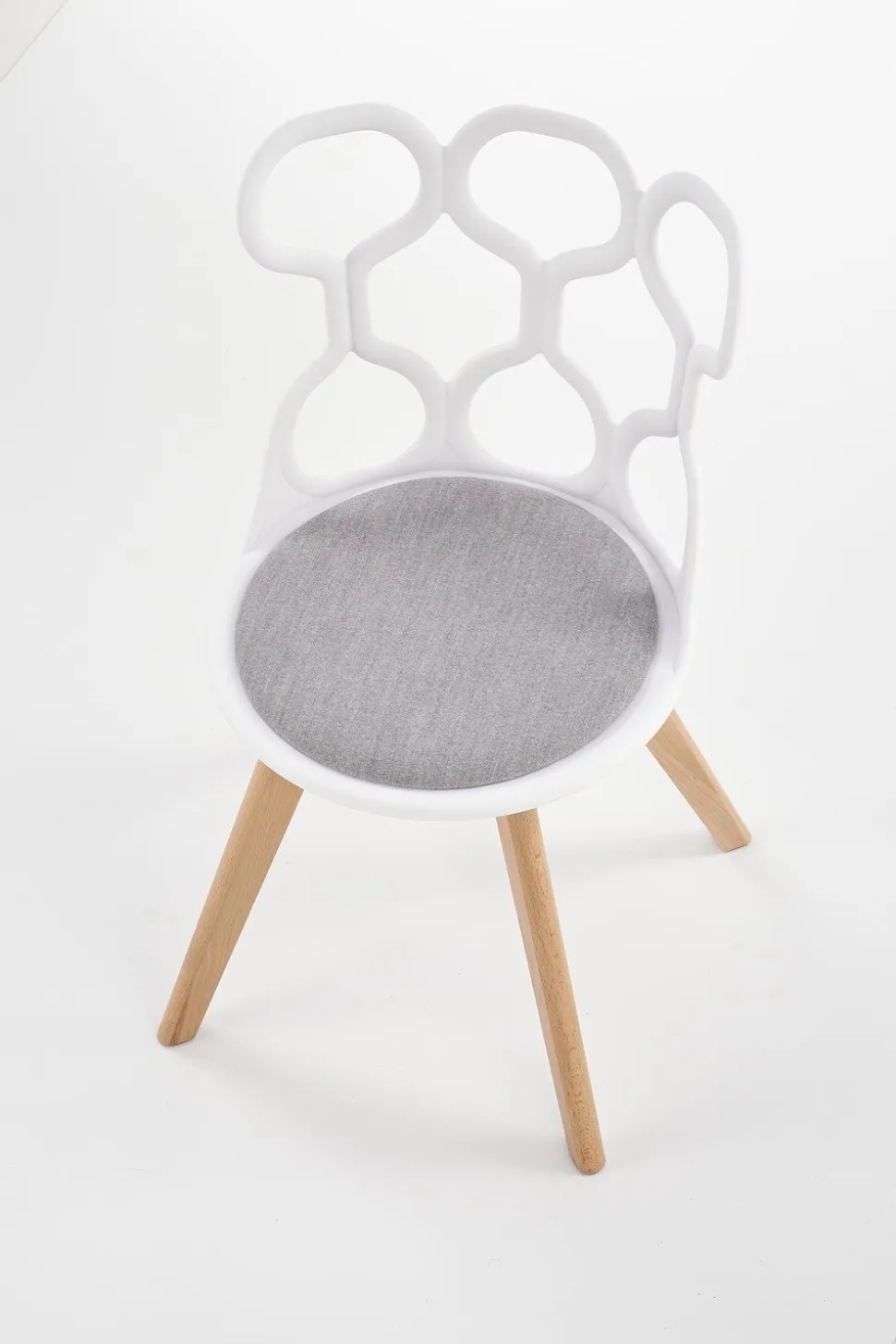 Krzesło Missouri białe/szare