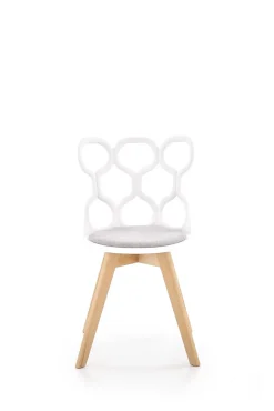 Krzesło Missouri białe/szare