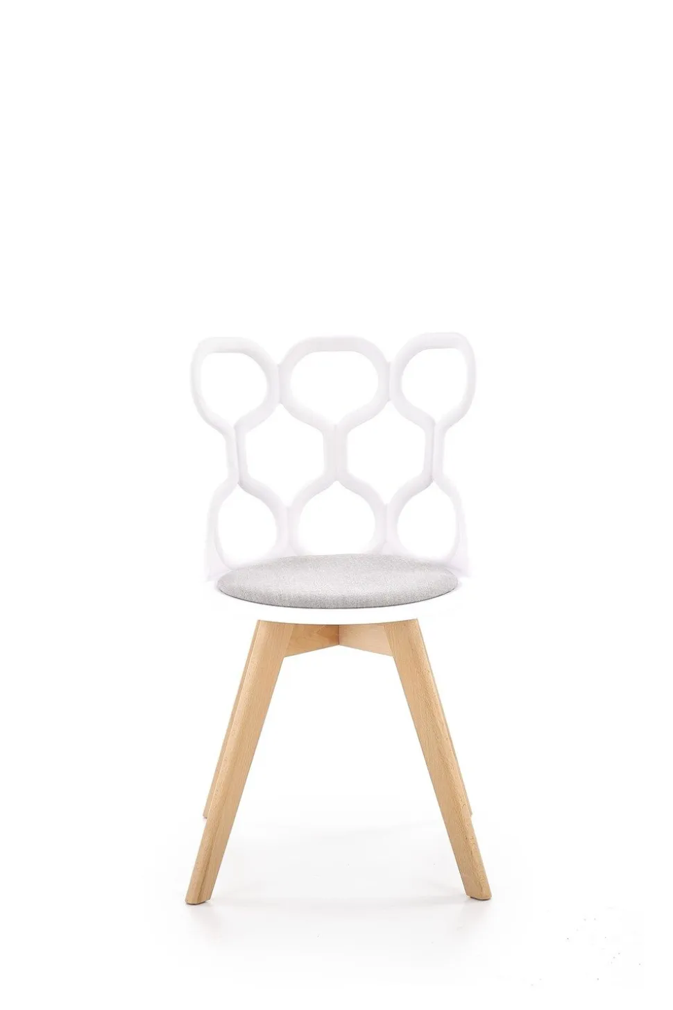 Krzesło Missouri białe/szare