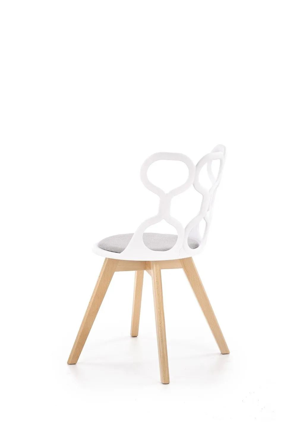 Krzesło Missouri białe/szare