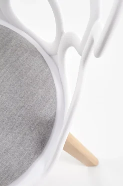 Krzesło Missouri białe/szare