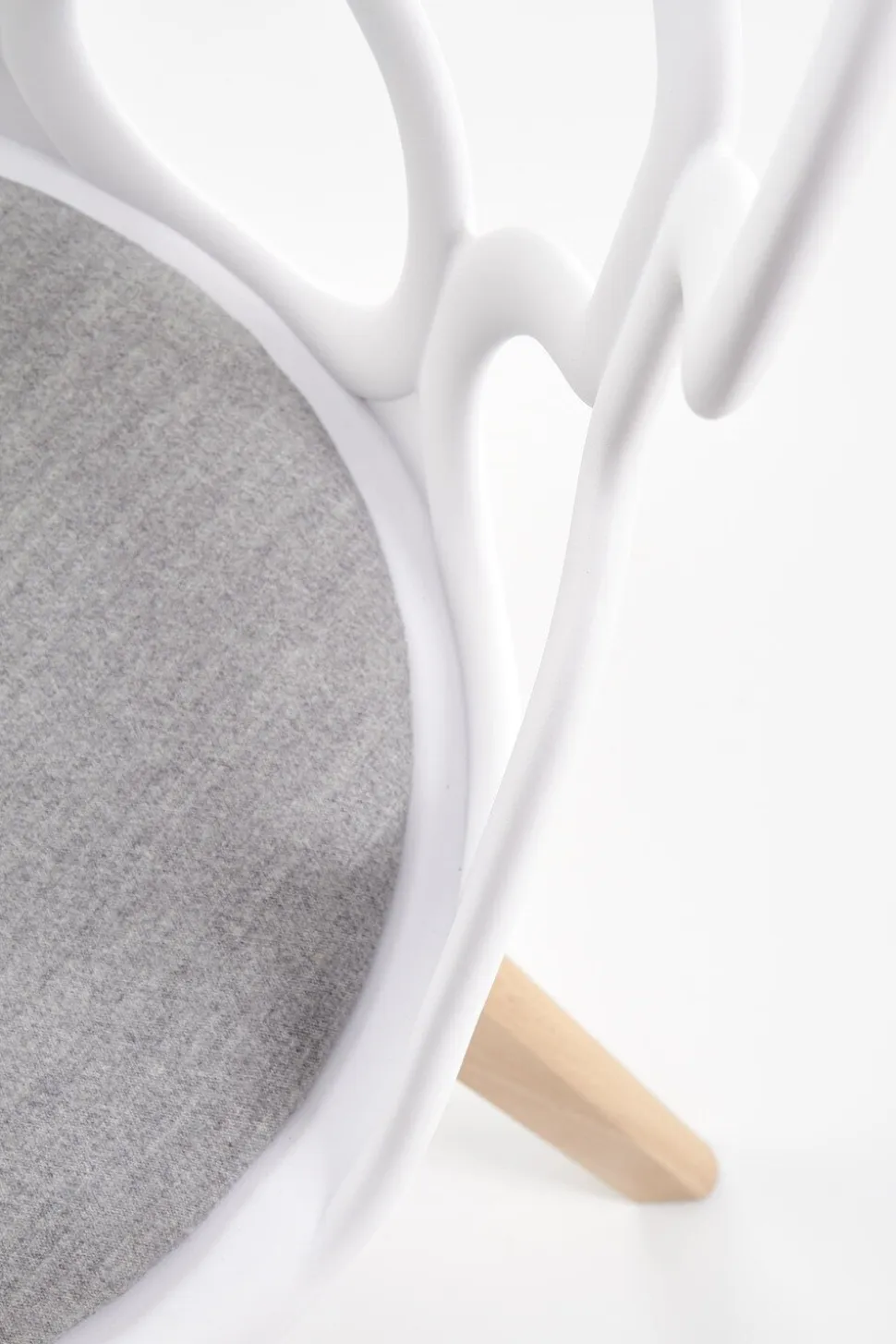 Krzesło Missouri białe/szare