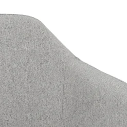 Krzesło Molto Black szare tapicerowane