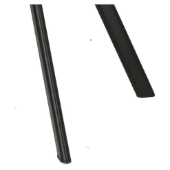 Krzesło Moly velvet beżowe czarne nogi