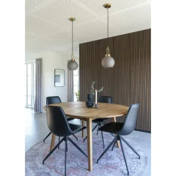 Krzesło Monaco obrotowe czarne PU/  czarne