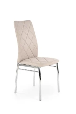 Krzesło Montana beżowe/chrom