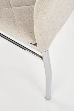 Krzesło Montana beżowe/chrom