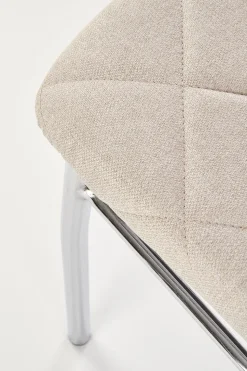 Krzesło Montana beżowe/chrom