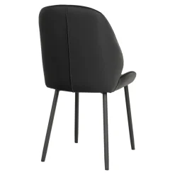 Krzesło Monte Carlo czarne PU/ czarne