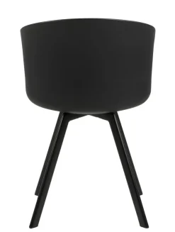 Krzesło Moon czarny/ szary