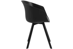 Krzesło Moon czarny/ szary