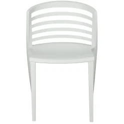Krzesło Muna białe z tworzywa