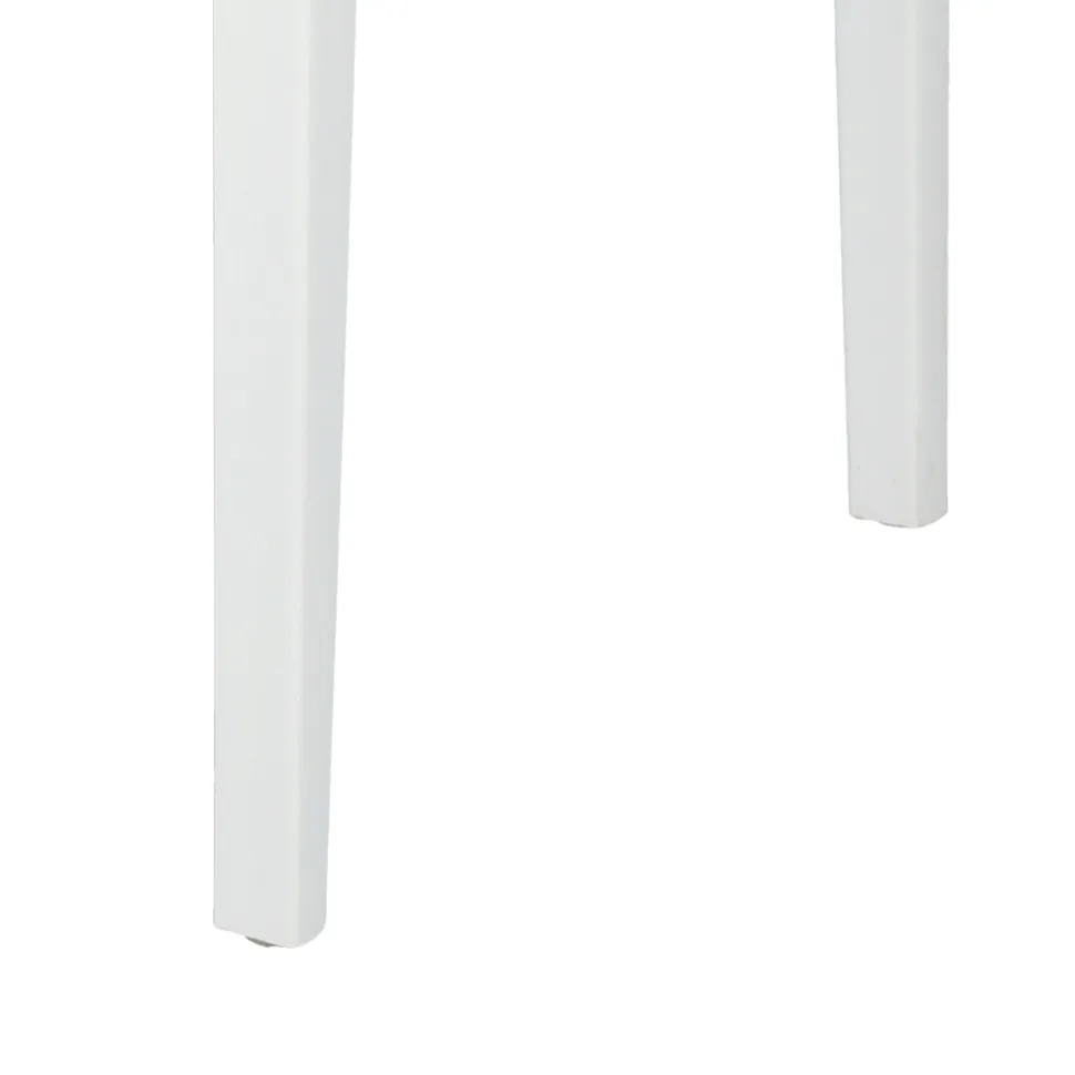 Krzesło Muna białe z tworzywa