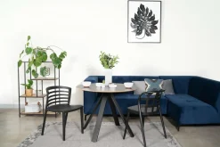 Krzesło Muna białe z tworzywa